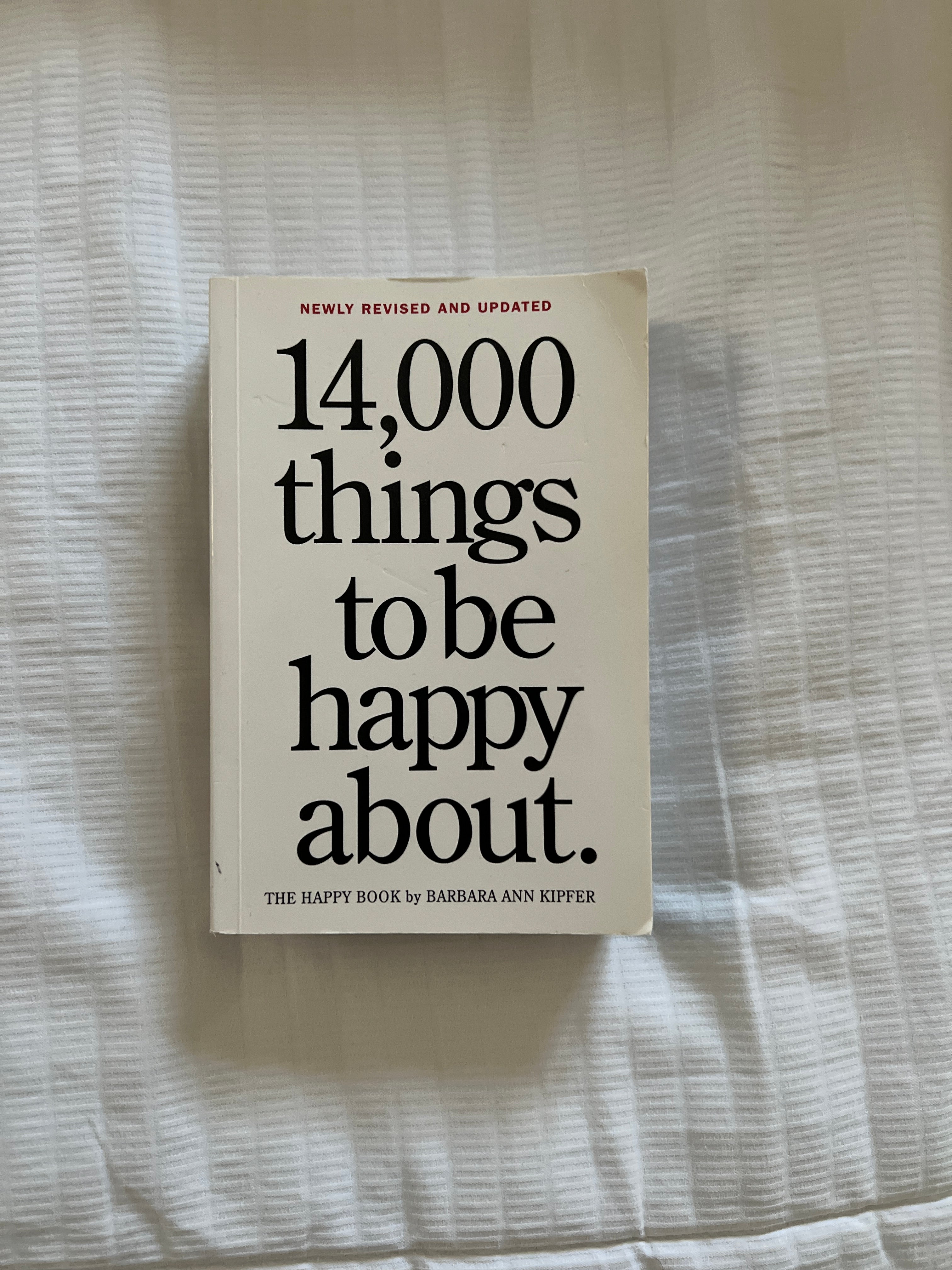 14,000 Things to Be Happy About