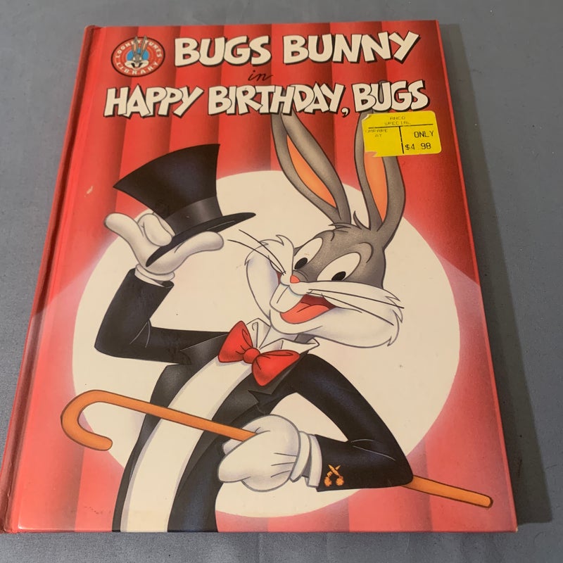 Bugs bunny in happy birthday bugs