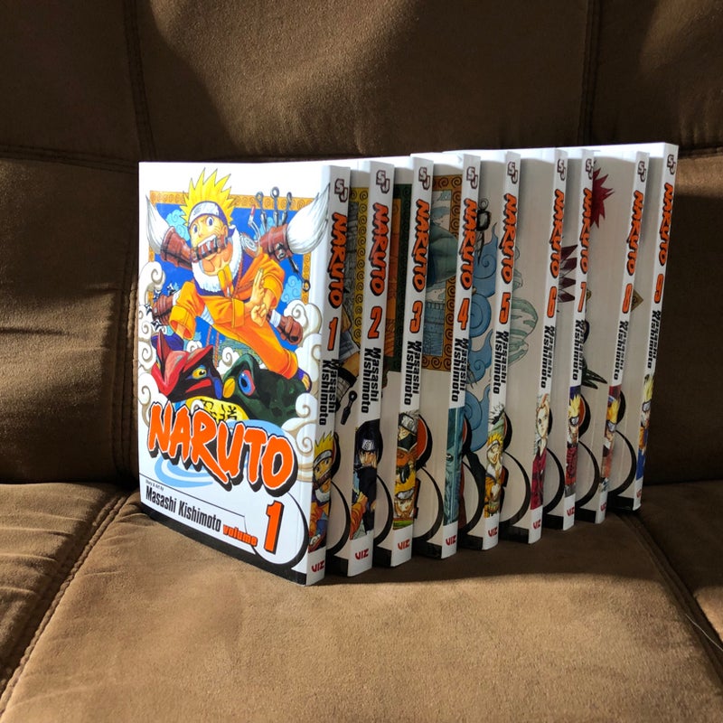 Naruto, Vol. 1-9