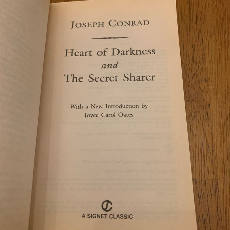 Heart of Darkness and the Secret Sharer