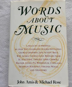 Words about Music, Hardcover (2406)