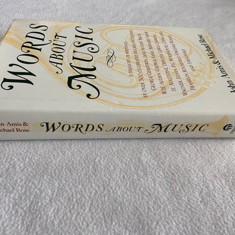 Words about Music, Hardcover (2406)