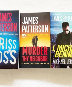 Lot of 3 Novel Fiction Books of James Patterson (2385)