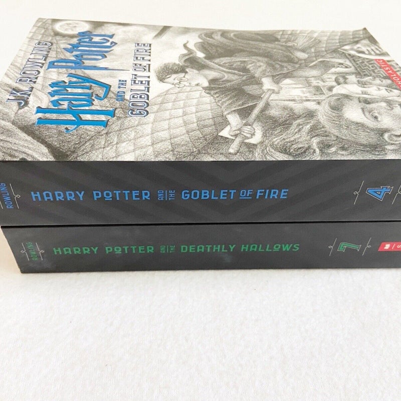 (2 books) Harry Potter and the Deathly Hallows (1059)