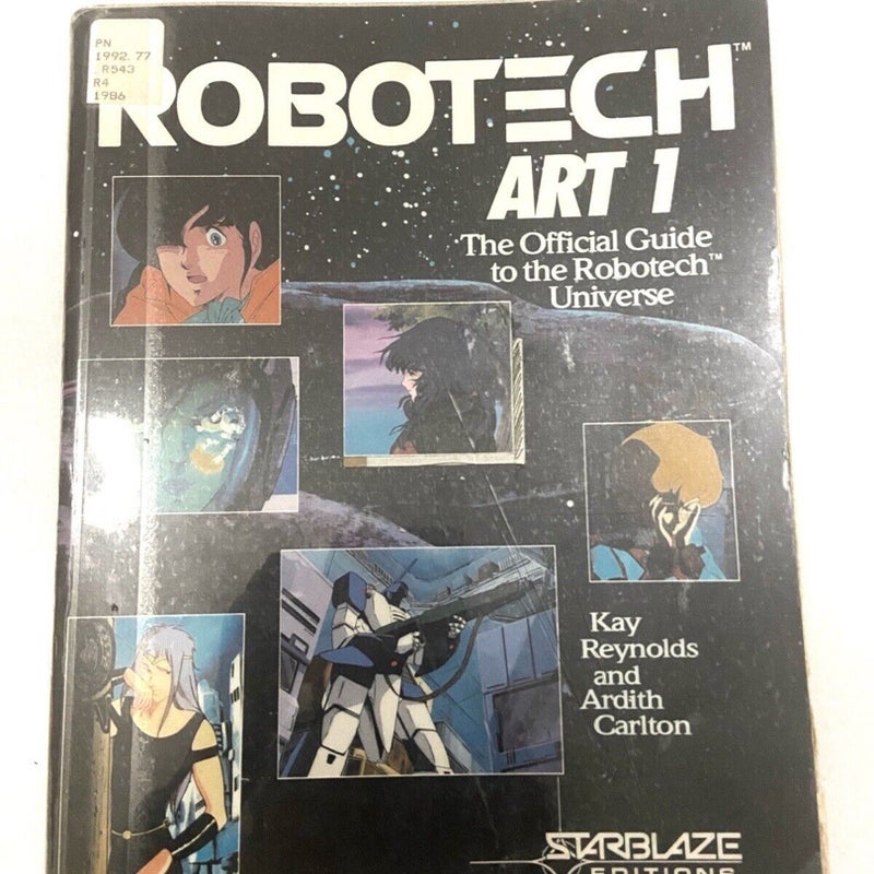 Robotech Art The Official Guide to The Robotech Universe 1986 (2027)