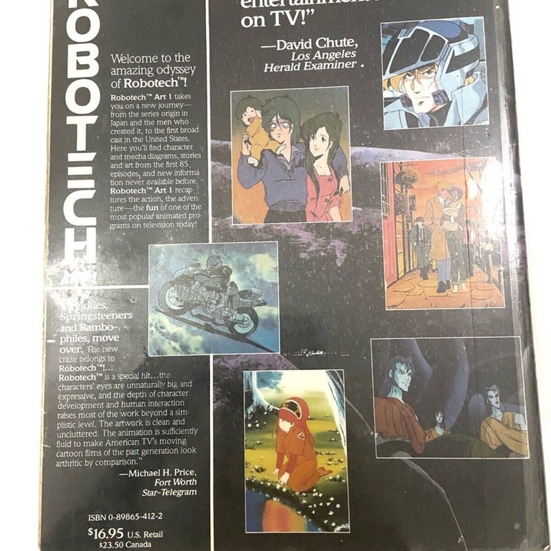Robotech Art The Official Guide to The Robotech Universe 1986 (2027)