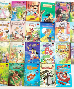 (Lot of 23) Walt Disney’s Wonderful World Of Reading