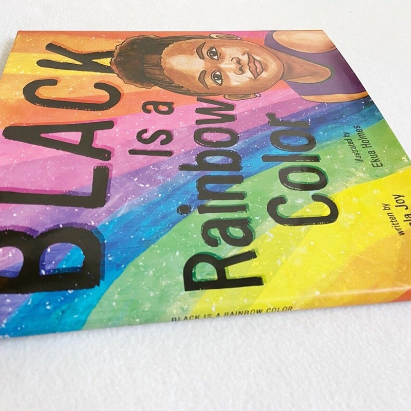 Black Is a Rainbow Color by Angela Joy, Hardcover Pango Books