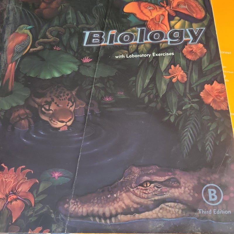 Biology A AND B TEACHER EDITIONS /TESTS