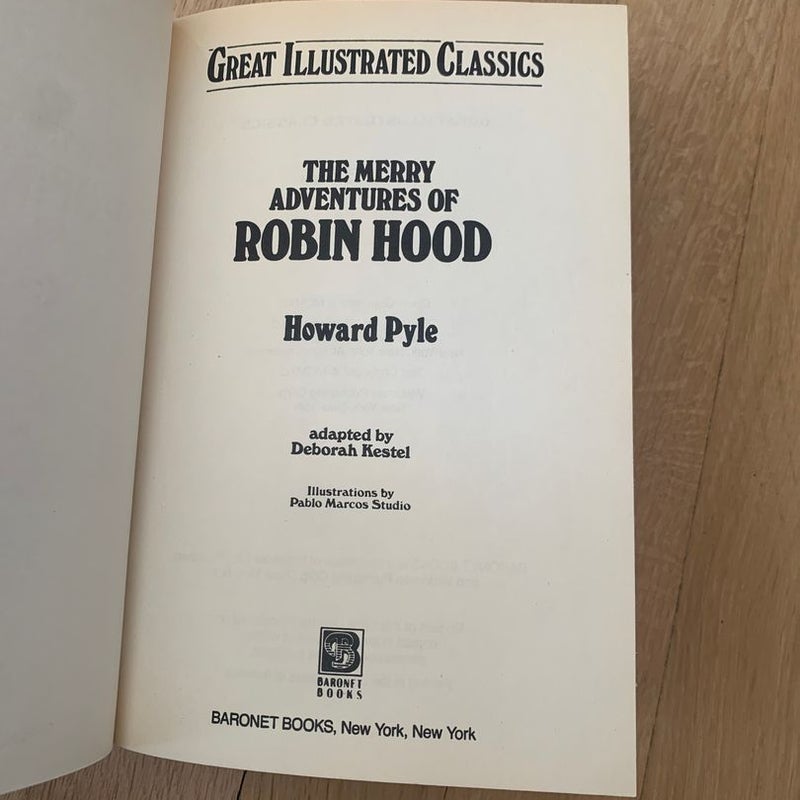 The merry adventures of Robin Hood