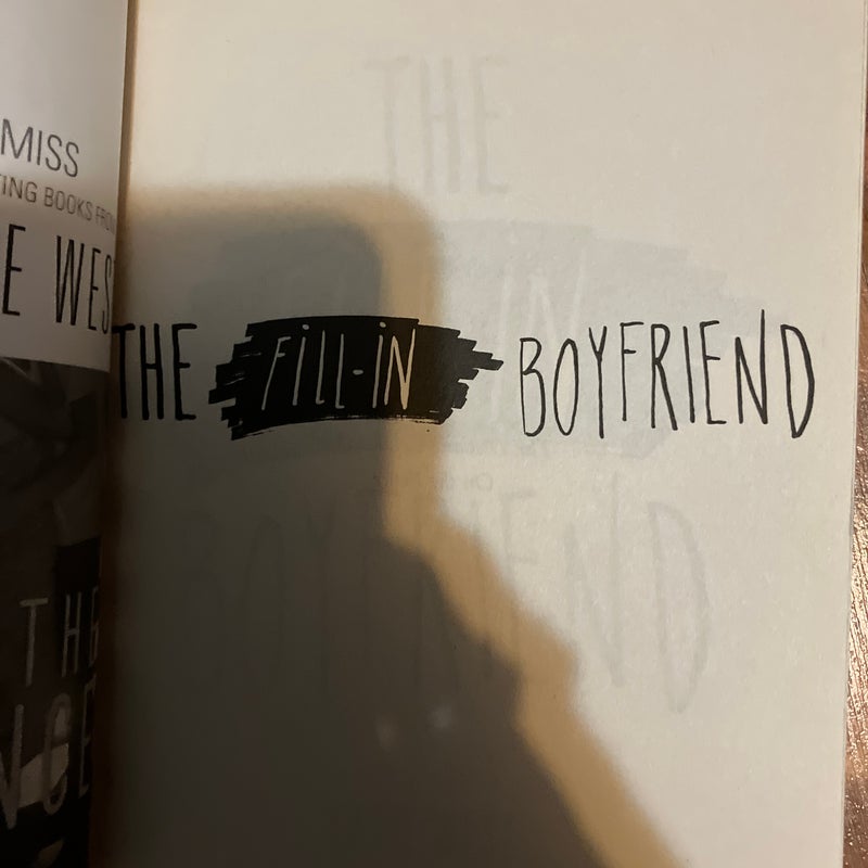 The Fill-In Boyfriend