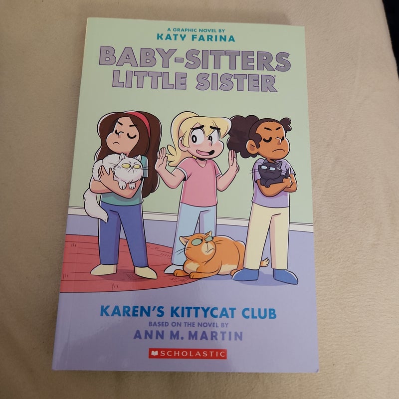 Karen's Kittycat Club (Baby-Sitters Little Sister Graphic Novel #4)