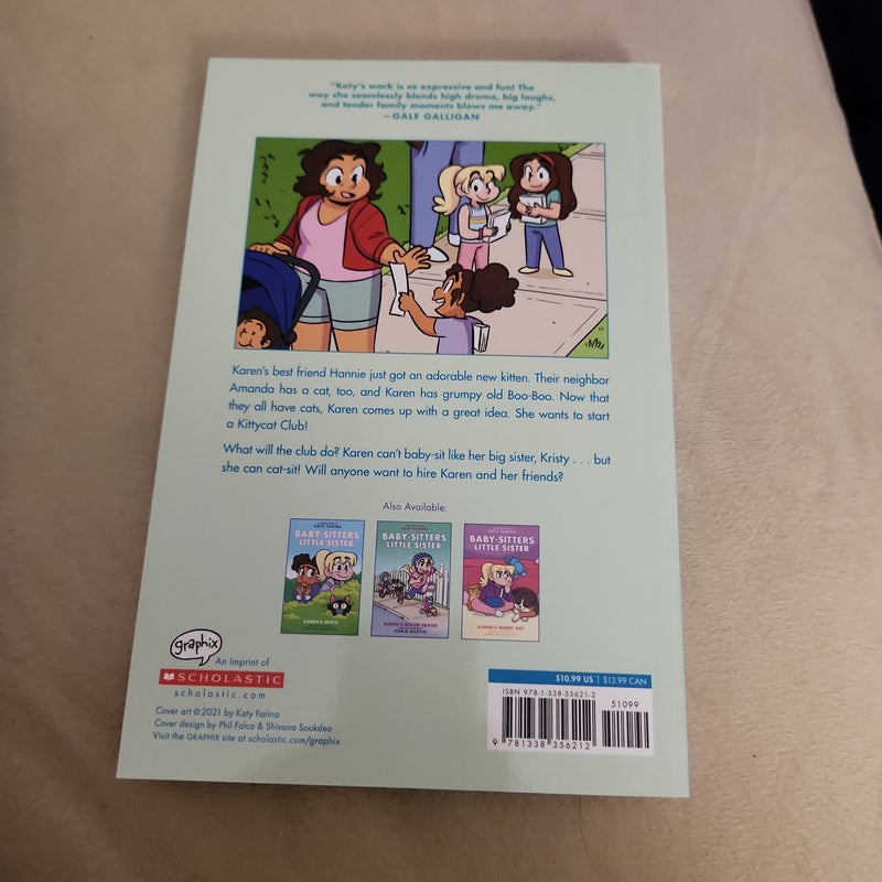 Karen's Kittycat Club (Baby-Sitters Little Sister Graphic Novel #4)