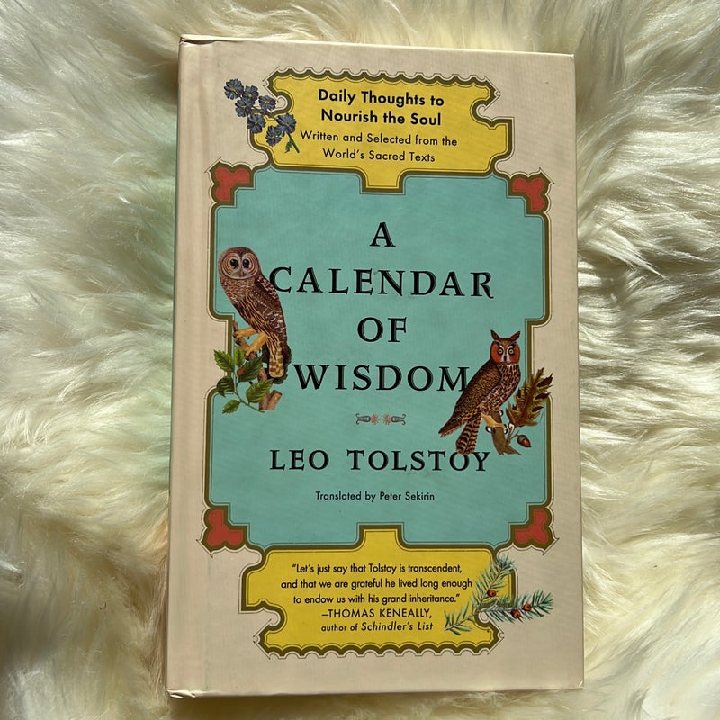 A Calendar of Wisdom