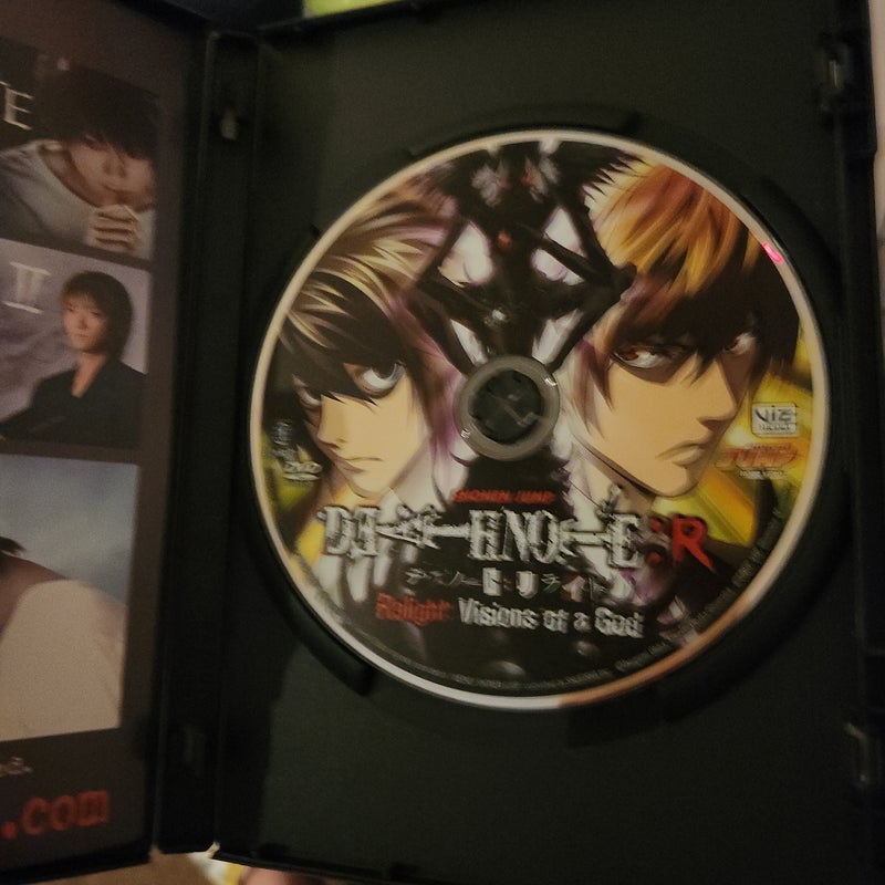 Death Note vision of a God dvd 