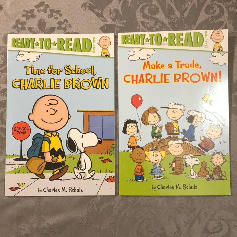 Charlie Brown Children’s Reading Activity Books