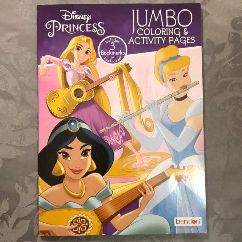 Disney Princess Jumbo Activity Book