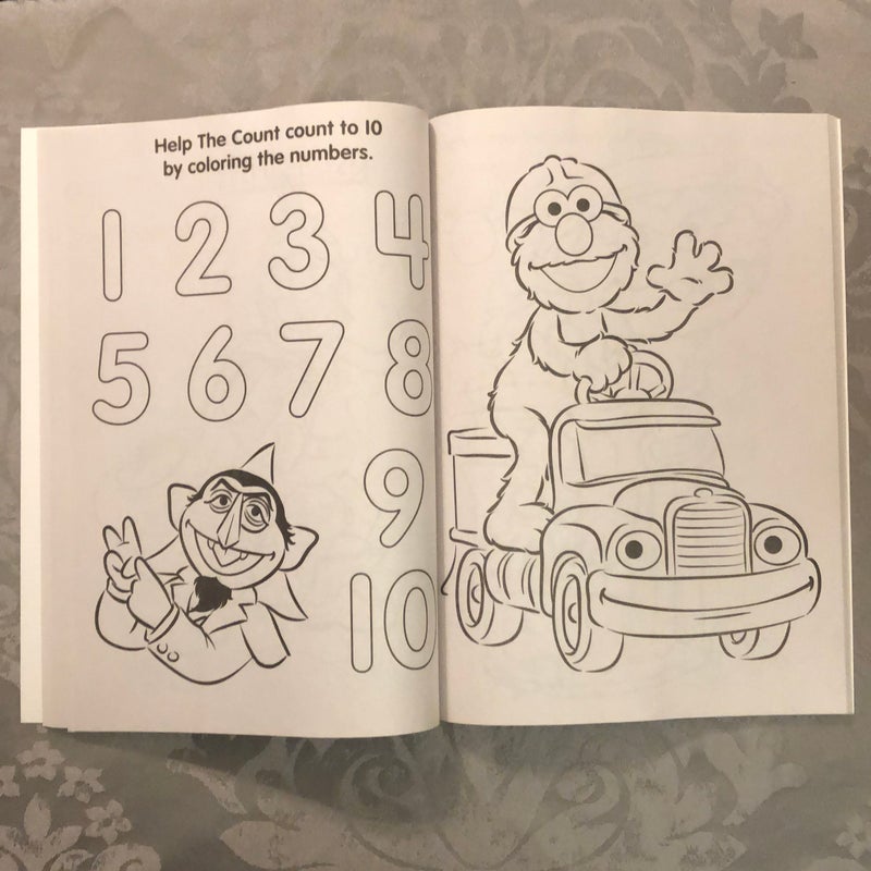 Sesame Street Jumbo Activity Book