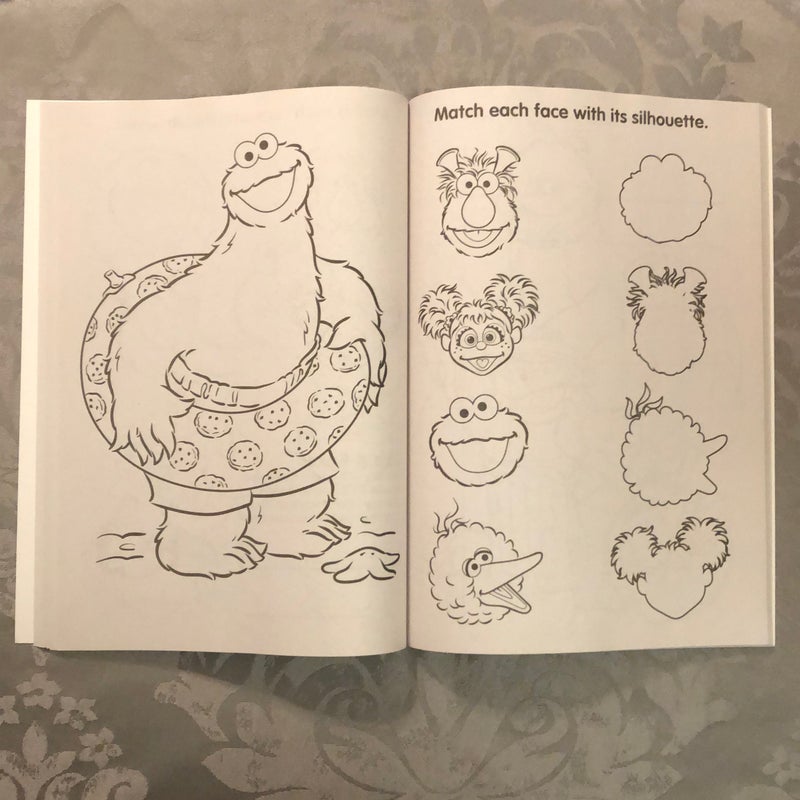 Sesame Street Jumbo Activity Book