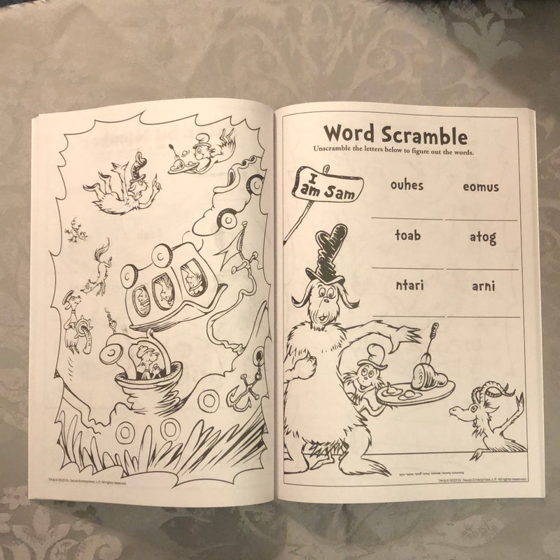 Dr. Seuss Jumbo Activity Book