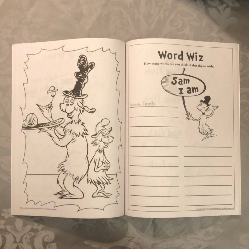 Dr. Seuss Jumbo Activity Book