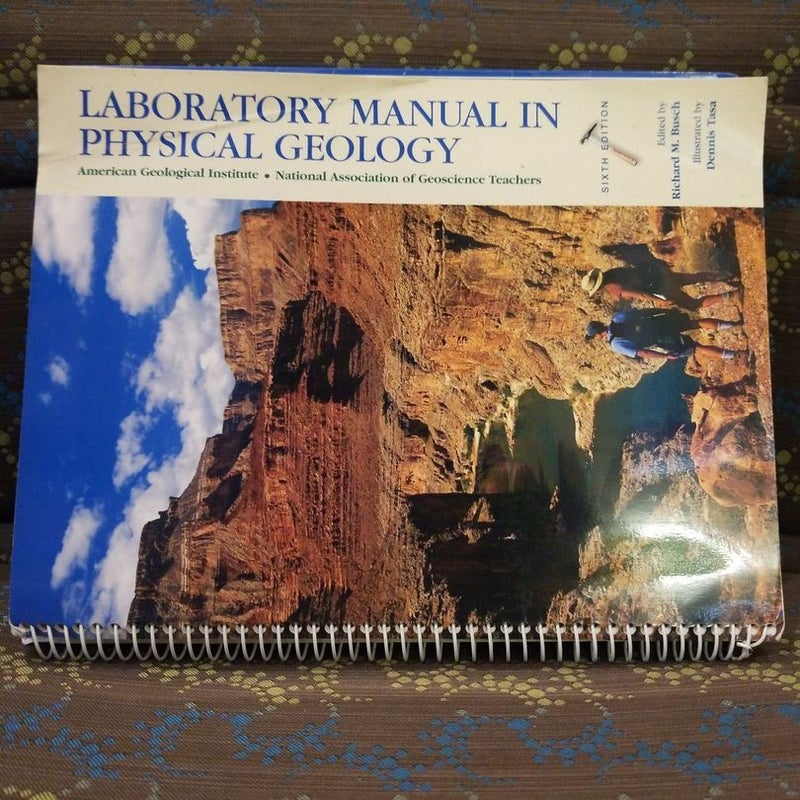 Laboratory Manual in Physical Geology
