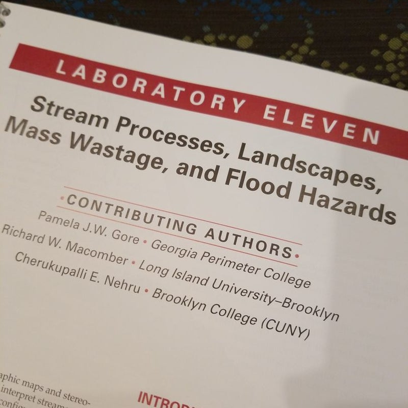 Laboratory Manual in Physical Geology