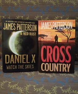 ☆Book Bundle☆ James Patterson's: Cross Country & Daniel X. Watch The Skies ☁️👀