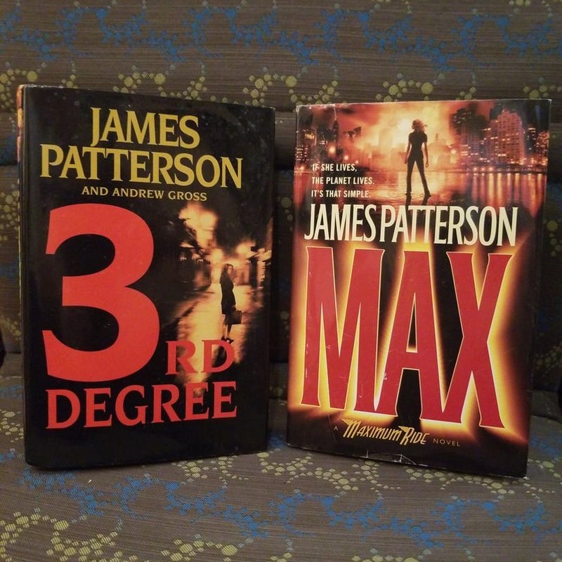 ☆BOOK BUNDLE☆ James Patterson's: MAX & 3rd Degree   