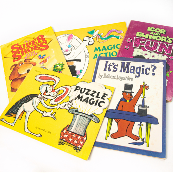 VTG Kids Activity/Magic Books 