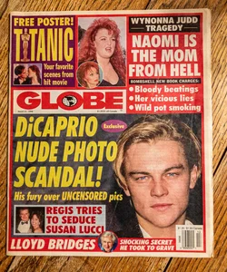 Globe March 31, 1998 Nude Leo DiCaprio Titanic  