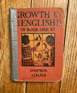Growth in English (1934)