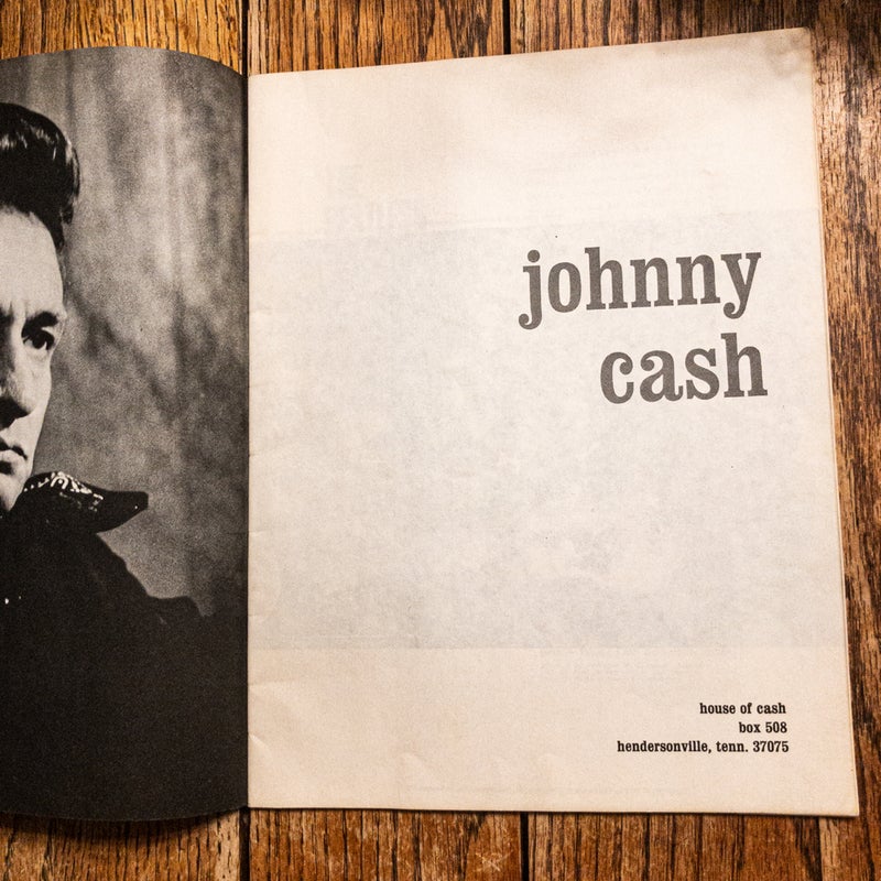 The Restless Ballad of Johnny Cash Fan Book