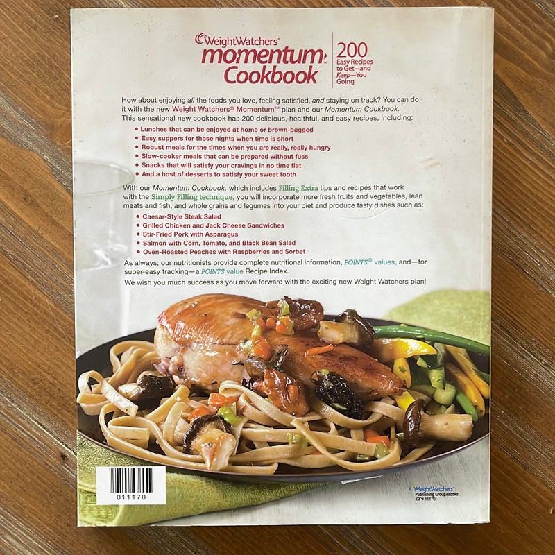 Weight Watchers Momentum Cookbook