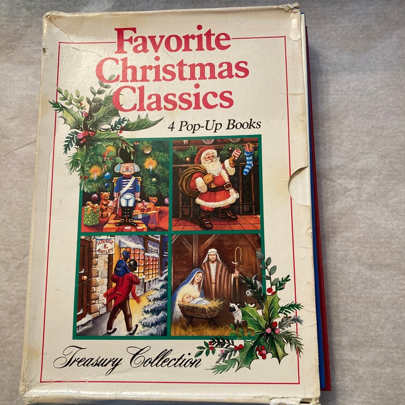 Favorite Christmas Classics 4 Pop-Up Books