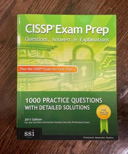 CISSP Exam Prep Questions, Answers