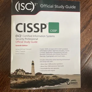 CISSP (Isc) Certified Information Systems Security Professional