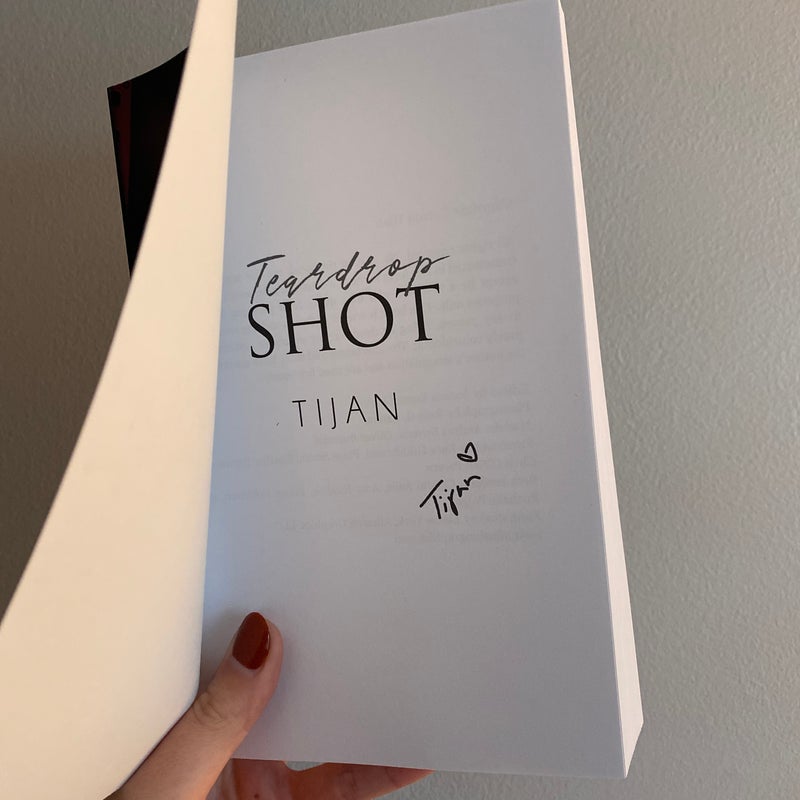 Teardrop Shot - Cover to Cover book box edition