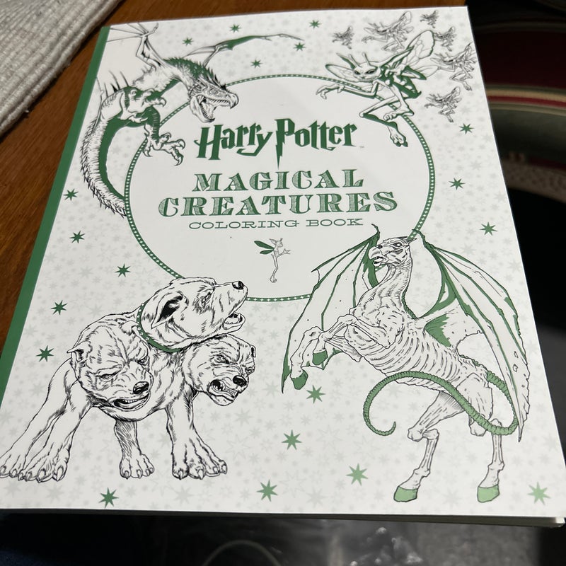 Harry Potter - Magical Creatures Coloring Book