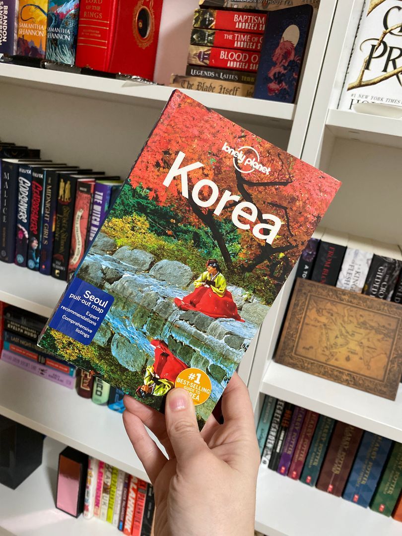 Paperback　Korea　Lonely,　Planet　by　guide　travel　Pangobooks