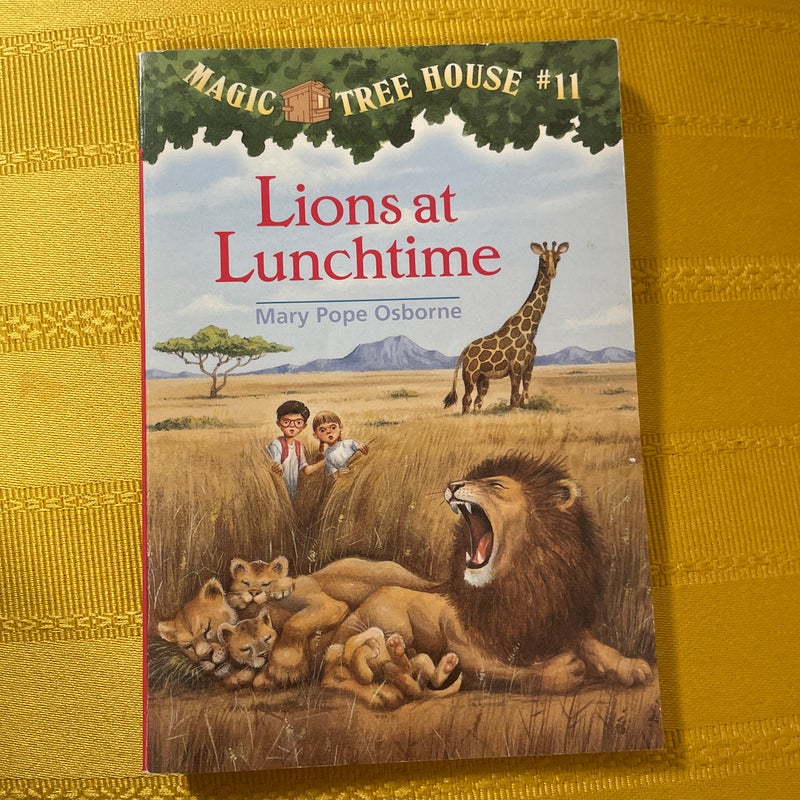 Magic Tree House Lions at Lunchtime