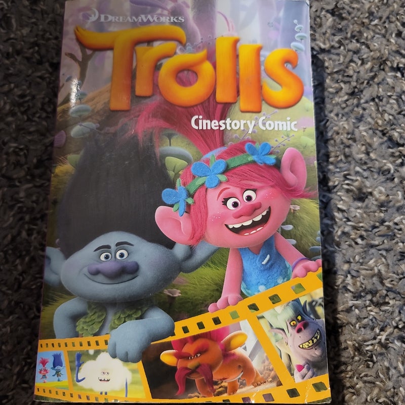 Dreamworks Trolls Cinestory Comic