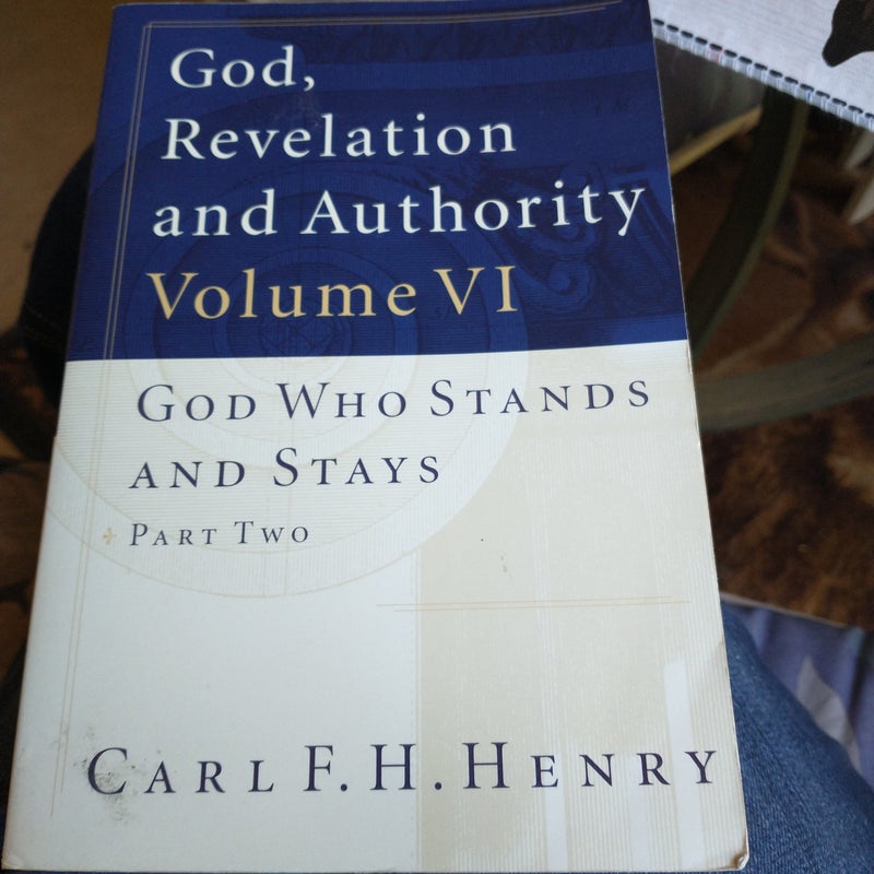 God, Revelation and Authority