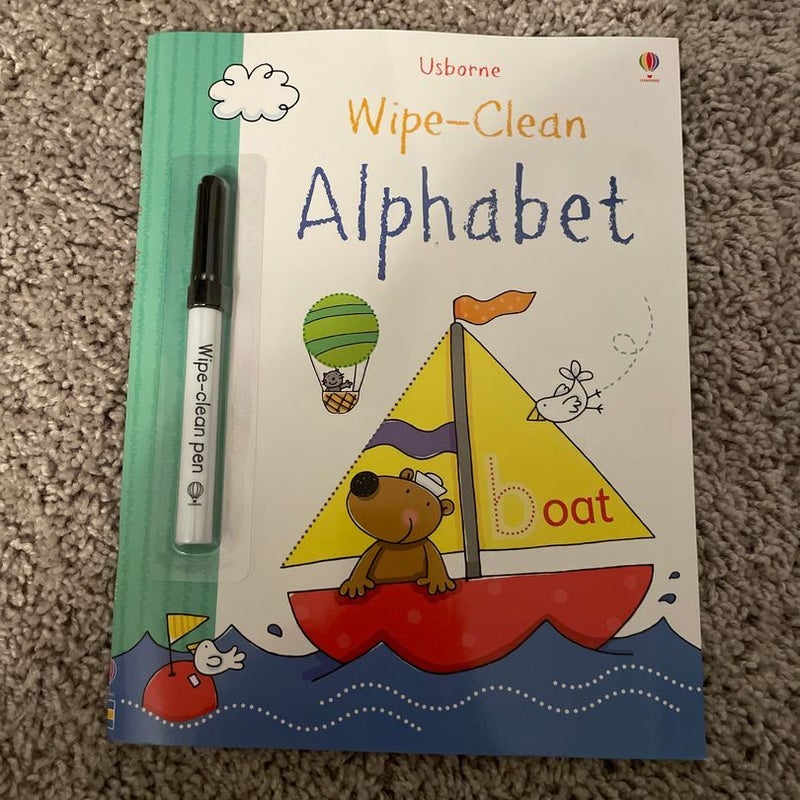 Wipe Clean Alphabet Book