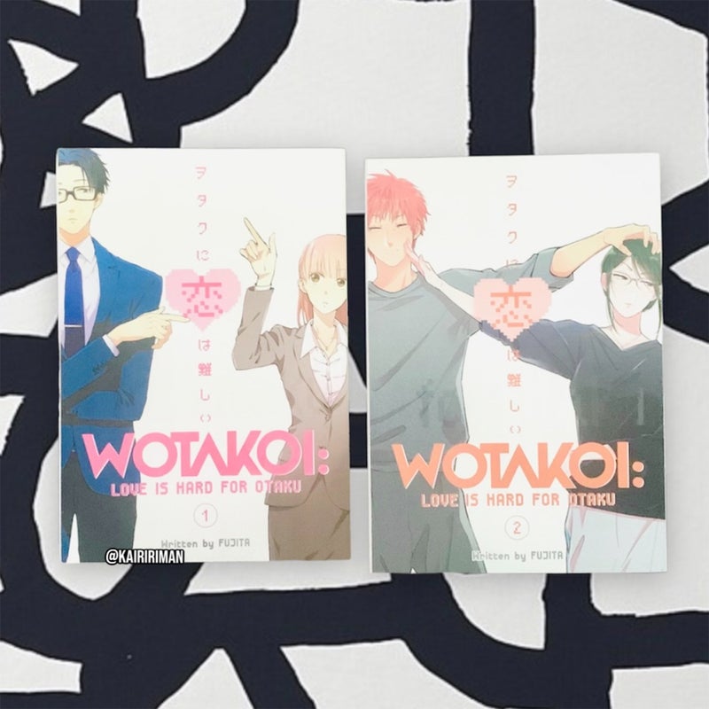 Wotakoi: Love Is Hard for Otaku, Vol. 1-2