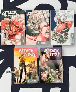 Attack on Titan, Vol. 1-5