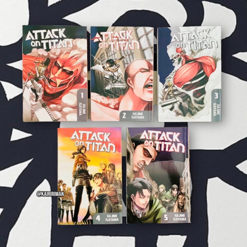 Attack on Titan, Vol. 1-5