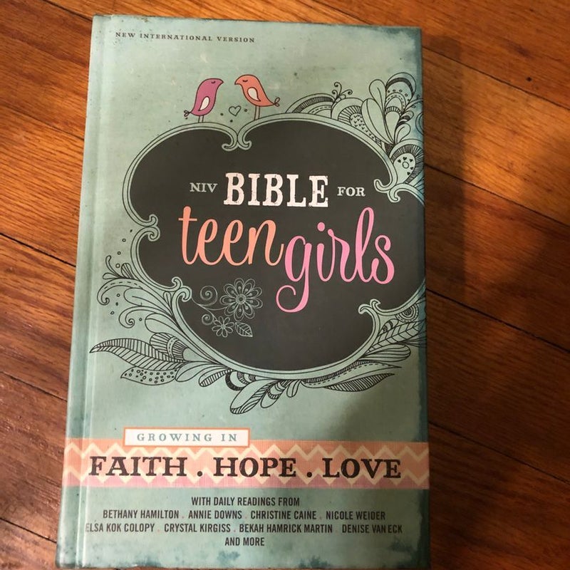 NIV Bible for Teen Girls