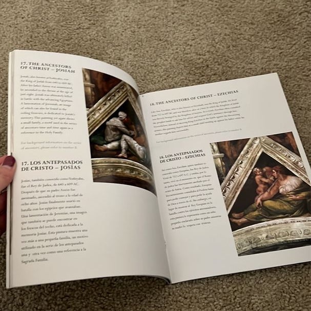 Michelangelo’s Sistine Chapel Exhibition Souvenir Guide