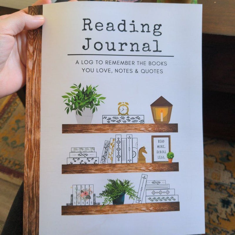 Reading Journal & Literary Log | Printed